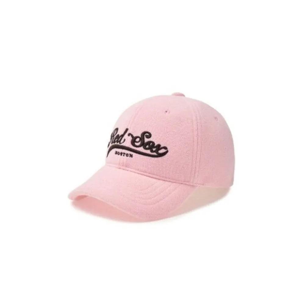 [MLB] Kids  Cap JQT 7ACPV084N-43PKL Premium Varsity Lettering Terry Ball Cap Boston Red Sox F2