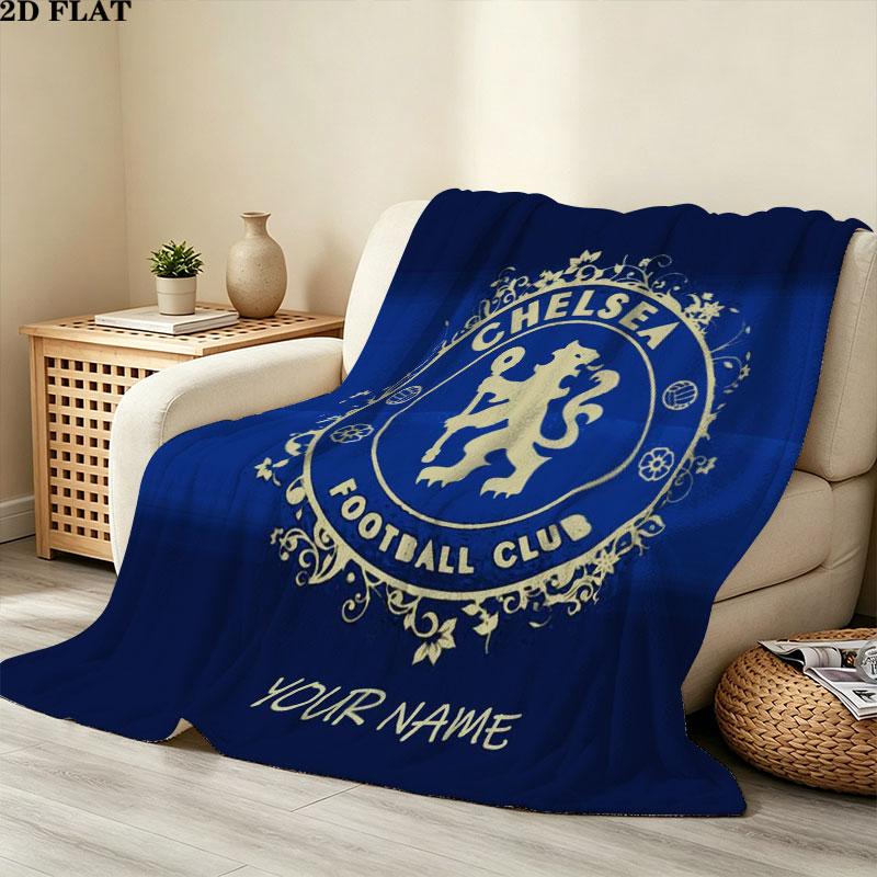 Custom Chelsea F.C Blanket, High Quality Comfortable for All Seasons, Home Decor, Warmth and Comfort