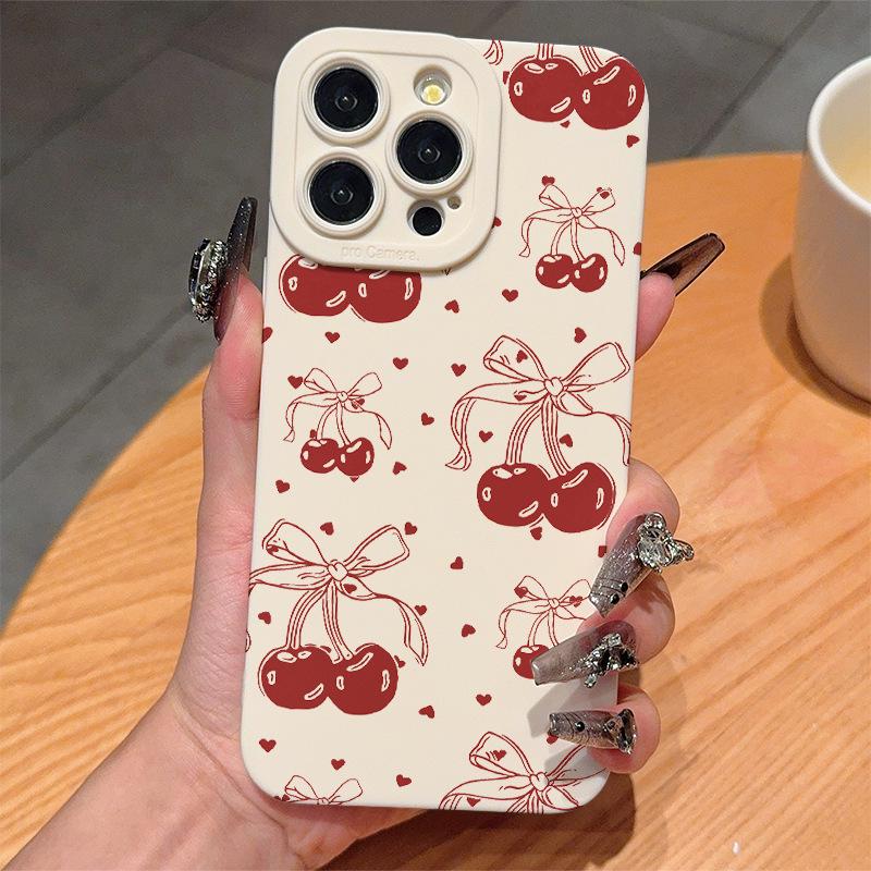 

Cherry Blossom Soft Case for iPhone 11-15/14 Pro Max 12 Pro Max