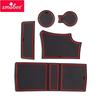 Tappetini Antiscivolo per Slot Tazza Portabicchieri Smabee per 208 e-208 2019 - 2024 GT Accessori Interni Tappetino Porta Non-Slip Car Styling