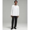 Lululemon Heavyweight Cotton Jersey Long Sleeve Shirt White