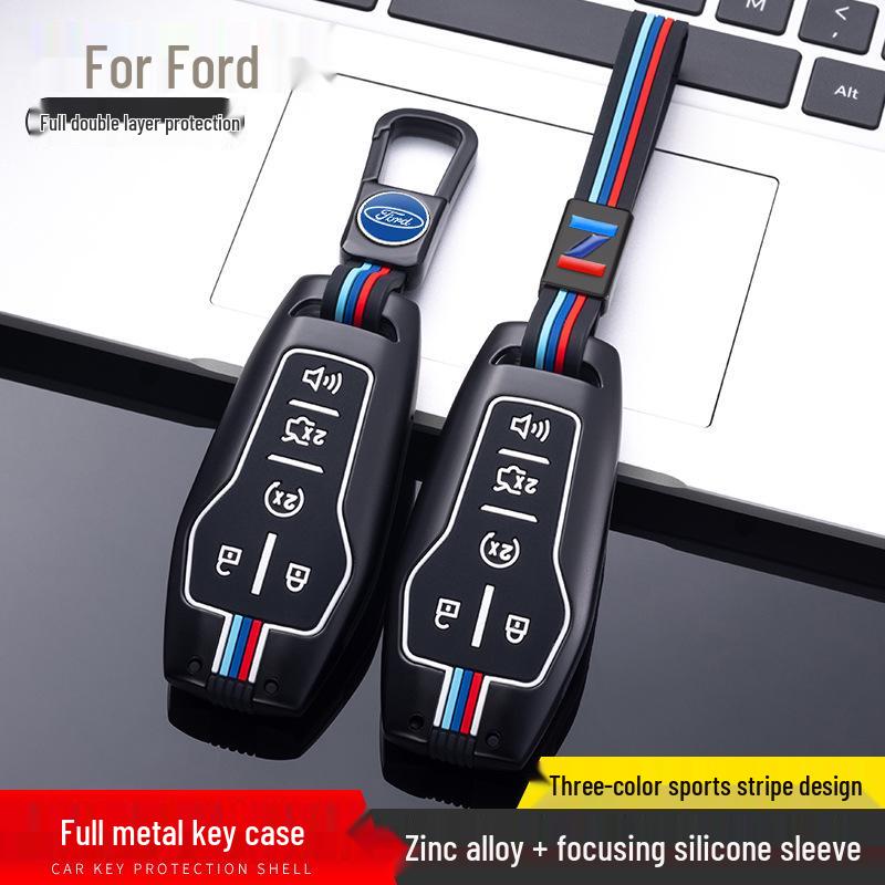 Fits Ford Taurus, Mustang, Raptor, F150, Explorer Key Cover Case