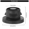 Air Filter Holder Grommets Insert Mounting For 206 207 307 308 1007 Black Rubber Improved Sealing Engine Efficiency 2pcs