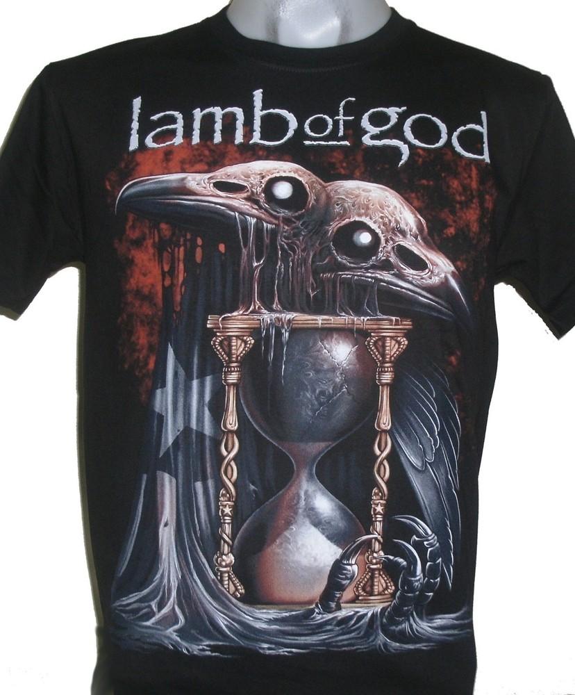 RARE Lamb Of God Black Cotton All size S5XL Shirt HN230 Unisex T-Shirt M