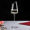 Elegant Slanted Rim Large Red Wine Glass