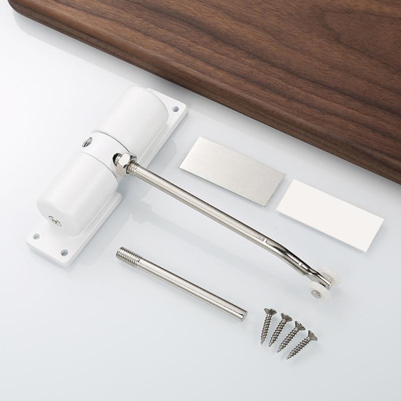 Automatic Door Closers Reliable Door Closers set for Exterior Use Featuring Roll Designs To Protect Door  From Damage