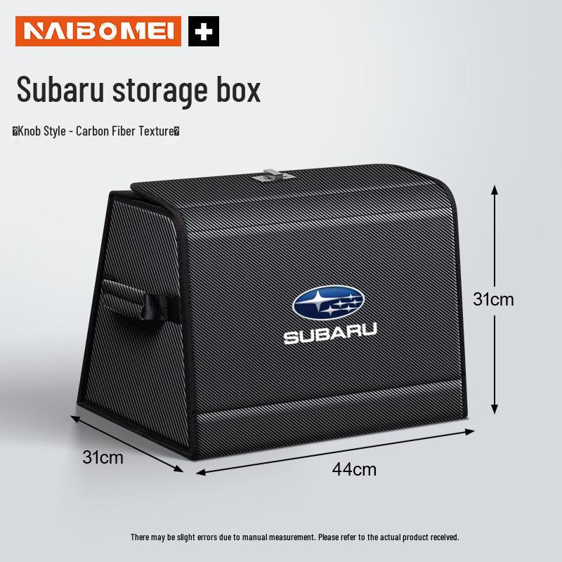 Compatible with Subaru XV, Forester, Legacy, Outback, and More: Car Trunk Storage Box/Interior Accessories.