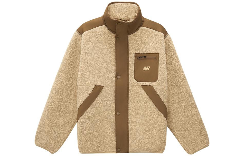 New Balance Velvet feel Coat Men s Brown AMJ33323-INC L