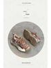 Women's Retro Genuine Leather Dad Sneakers - Autumn 2025