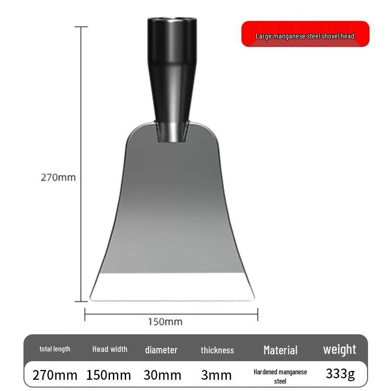 Luruiying Manganese Steel Multi-Purpose Shovel