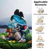 1pc Tom and Jerry Flannel Blanket Soft Warm Throw for Home, Office, Travel, All-Season Cozy Bedding Gift L1419