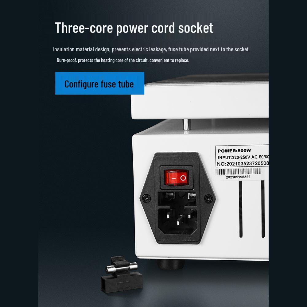 Bangyuan Cyfrowa Płyta Grzewcza z Regulacją Temperatury do Naprawy Telefonów z Wyświetlaczem LED