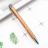 2Pcs Ballpoint Pen Black Ink Retractable Plastic Medium Point Advertising Pen for Students