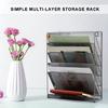 Wall Mount File Holder Metal File Holder Organizer for File Paper Office Accessories Wall Mounted Magazine Rack