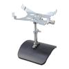 Professional Anti Vibration Guitar Support Silver Adjustable Clamp Black Nonslip Base Present for Classical Player