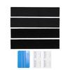Custom Polyester Number Plate Sticky Hook and Loop Pads Licence Plate Adhesive Magic Tape Fixing Stickers License Plate Holder