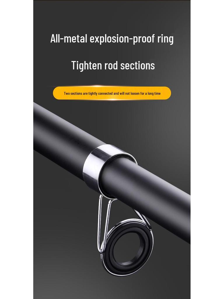 Ultra-Hard Sea Rod Set with Accessories for Long Cast Fishing