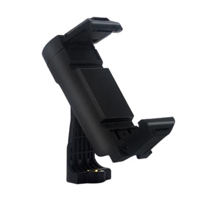 360 Degree Rotating Mobile Phone Mount Tripod Adapter Connect To Monopod Adjustable Smartphone Clip Clamp