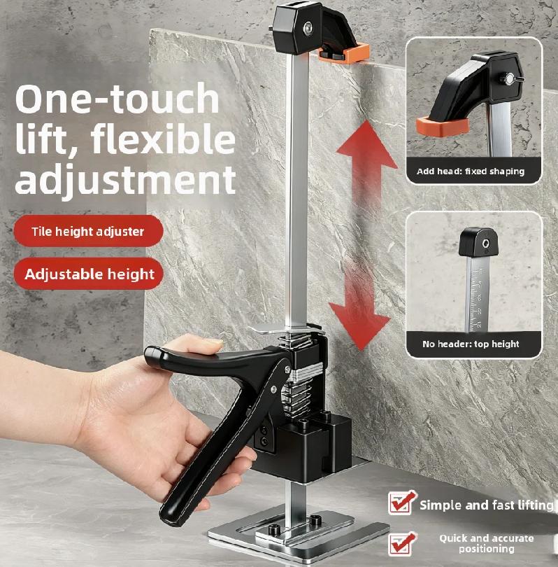 1Pc Cabinet Board Lifter Labor-Saving Arm Jack Elevator Tool Tile Height Adjuster Hand Lifting Tool Door Panel Drywall Lifting