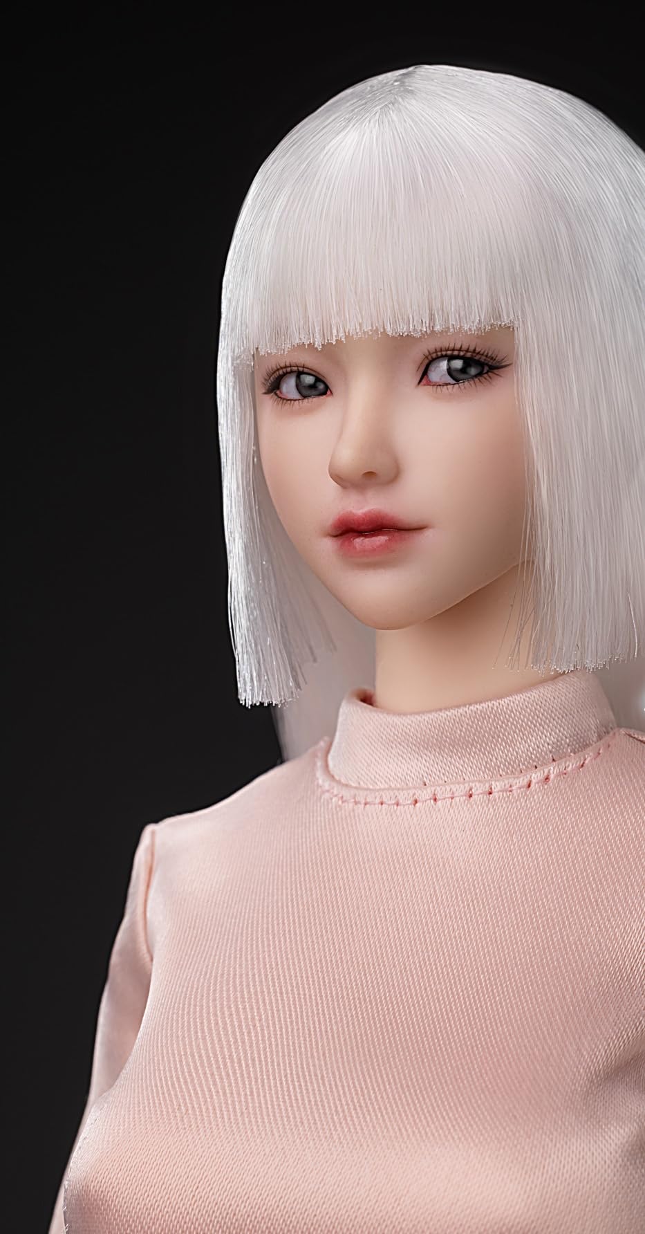 

Игрушки и хобби [TOYBARJAPAN] Голова экшн-фигурки масштаба 1/6 для тела TBLeague, i8TOYS I8-H005 ZOE Jun Junior Bishoujo Action Eye Азиатская красота Женщина