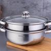 Yi Bo Donia Stainless Steel Double-Layer Steamer
