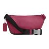 Coach Belt Bag 22 Classic Presbyopia Logo, Coated Canvas and Smooth Leather, Chest Bag, Shoulder Bag, Crossbody Bag, Small Size, Women's Style