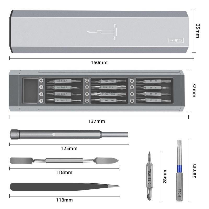 High-Strength 71-in-1 Magnetic Precision Screwdriver Set for Electronics & Home Use 71-in-1 Precision Screwdriver Set