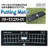 Nissen Polytech Putting Mat LL for Practice Made in Japan Black 70 x 23cm Approx.