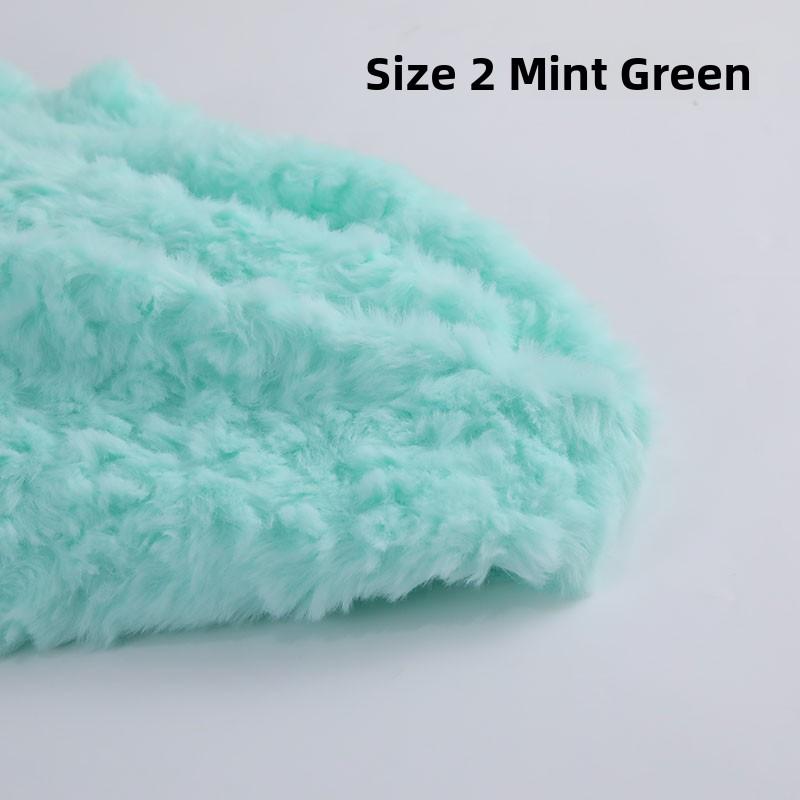 Thickened Rabbit Fur Brushed Cotton Doll DIY Fabric Rose Patterned Fur Collar Clothing Material Home Decor Sponge Pad Fabric