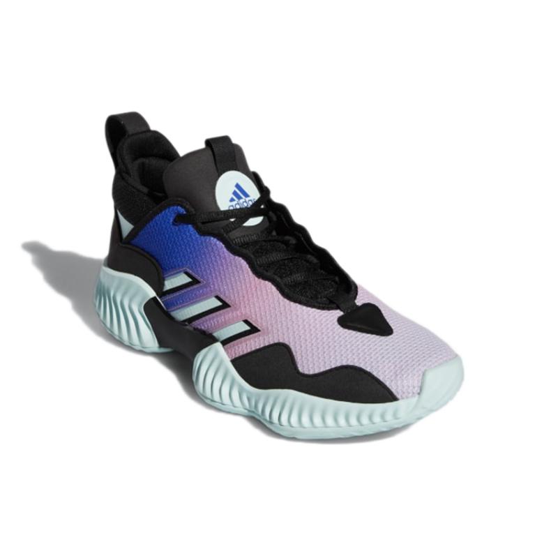 adidas Court Vision 3 'Black Blue Pink' Sneakers GV9929