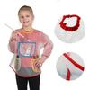 New Waterproof Anti-Wear Apron Painting Drawing Coat for Children Costume Crafts DIY Paint Antifouling Ap