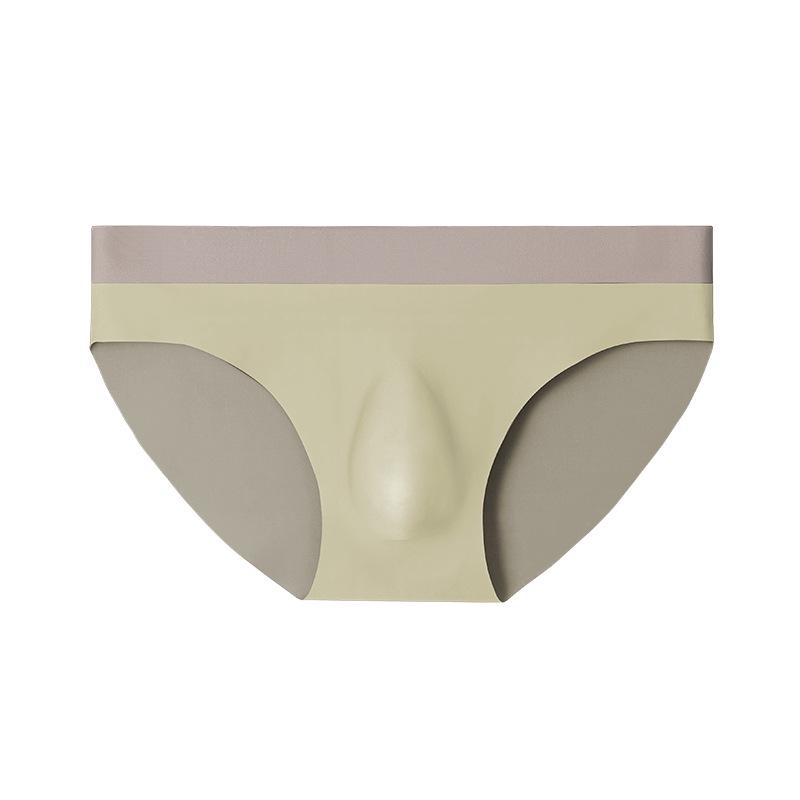 120-Pack Men's Seamless Briefs with 3D Waistband - Double-Sided Fabric, Thin Style, Ideal for Sports