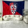 Cagliari Calcio Wall Tapestry Aesthetic Wall Hanging Printed Fabric Blanket Decorative Tapestries for Bedroom Living Room Home Decor
