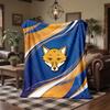 Leicester City Football Print Flannel Blanket Soft Warm Sofa Bed Throw Blanket For Home Office Bedroom