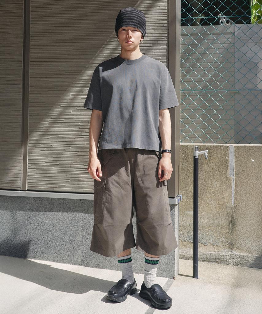 XERO Multi Cargo Over Cotton Shorts [Charcoal]