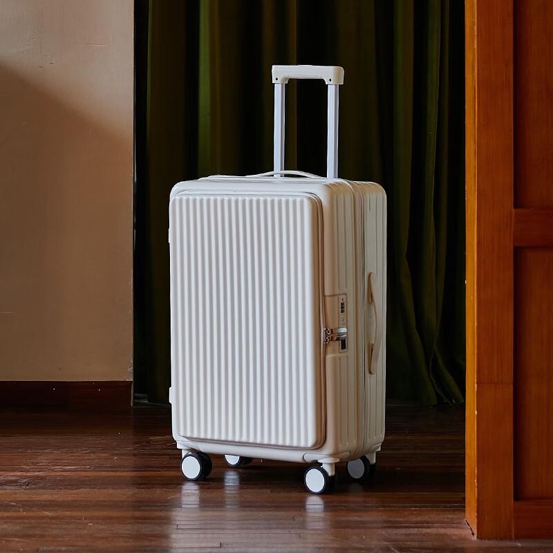 KarLot Front Opening Expandable Travel Suitcase 26 Inch