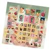 55pcs Food Scrapbooking Sticker DIY Rich Patterns Vintage Cute Snacks Stickers Planner Stickers