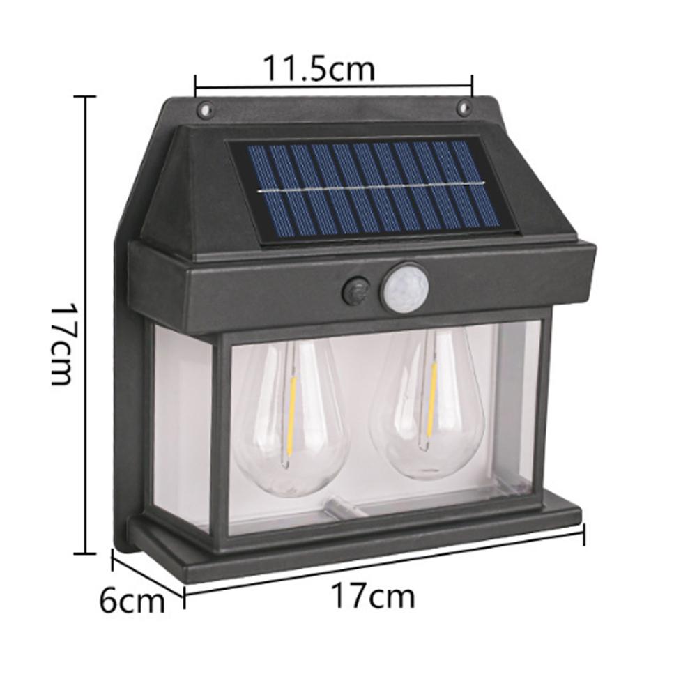 Powerful Outdoor Solar LED Street Light Waterproof Solar Lamp Garden Yard Pathway Wall Decoration External Lighting Fixture