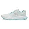 Anta Hydrogen Run Five Comfortable Casual Fabric TPU Non-Slip Wear-Resistant Low-Top Running Shoes Men Sneaker White Blue 112325540-1