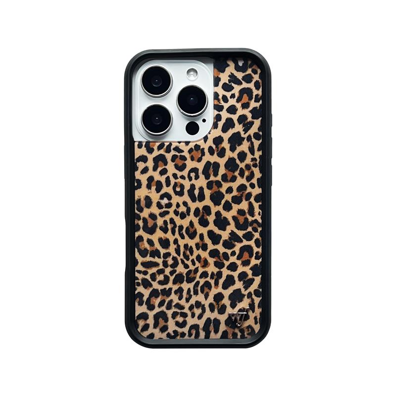 Wildflower 3D Leopard Print Polka Dot Phone Case For iPhone 16 15 14 Plus 12 13 14 15pro 17pro WF Cute Plaid Food Cartoon Cover