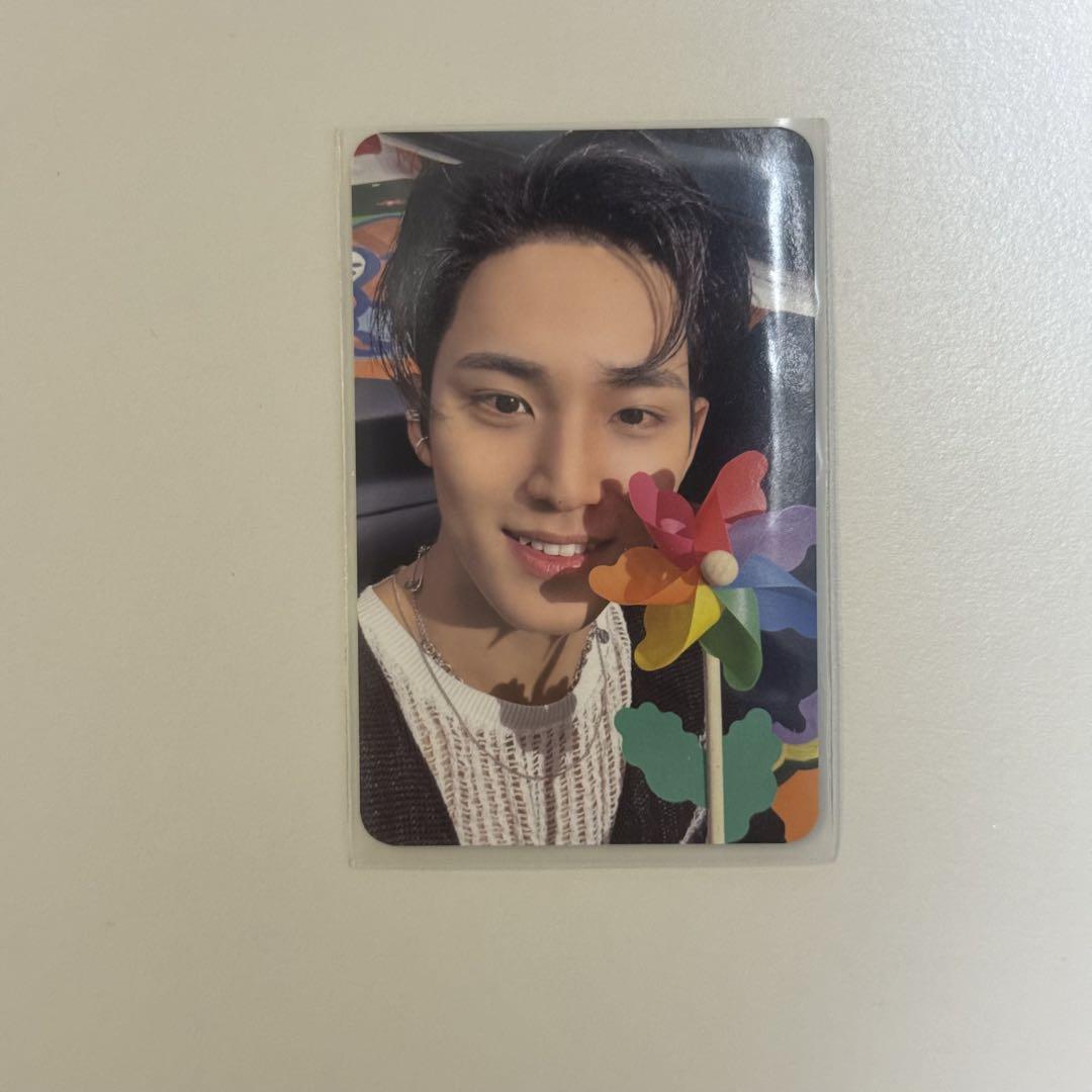 

[USED] Authentic SEVENTEEN HEAVEN Sanok Trading Card Mingyu