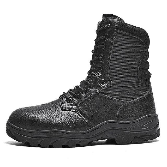 zapatos de invierno a la moda para hombre botas militares impermeables |  Linio Perú - GE582FA08TMQXLPE