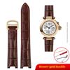 Cinturino per orologio in vera pelle 21x15mm 20x12mm 18x10mm Per orologi Cartier PASHA W31074M7 WSPA0012 WJ120251 cinturino uomo donna bracciale