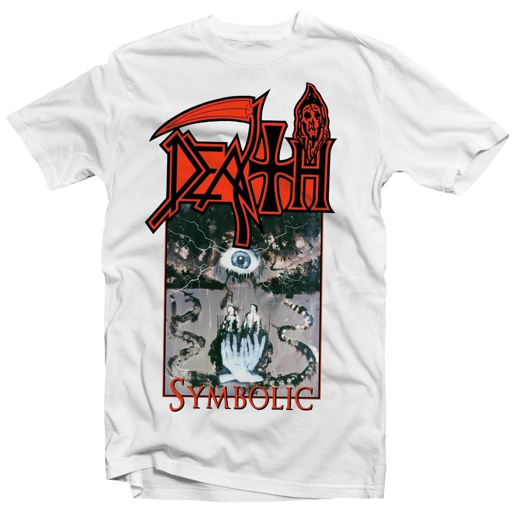 Death Band Symbolic Men T-shirt White Cotton Tee All Sizes 64 Unisex T-Shirt S