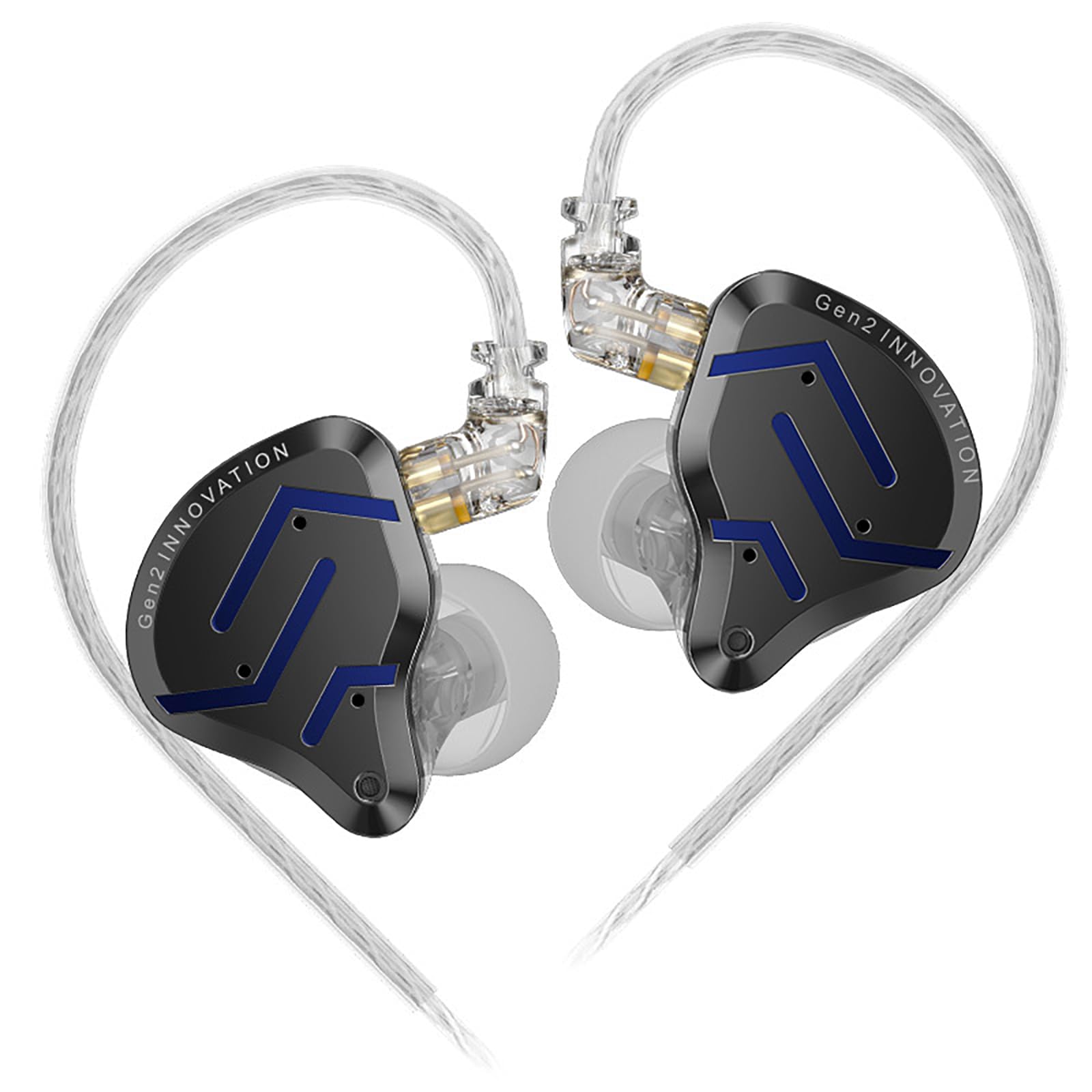 

LINSOUL KZ ZSN PRO 2 Профессиональные гибридные мониторы DD Dynamic BA Гибридная технология сбалансированного арматурного динамика Новая технология электронного кроссовера Professional