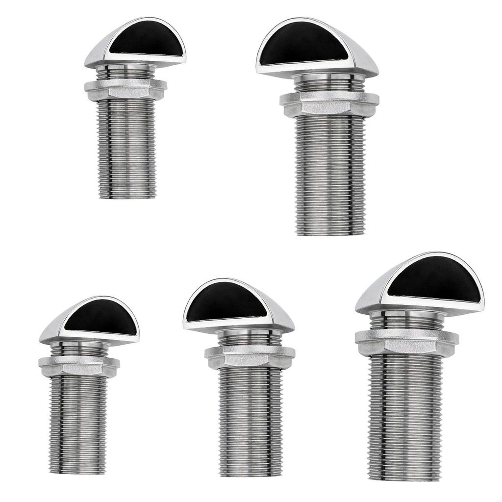 Thru-hull Valves Rsv 316 Stainless Steel Marine Spare Parts Boat Drain Outlet Durable Straight Boats Ships Thru-hull Connection