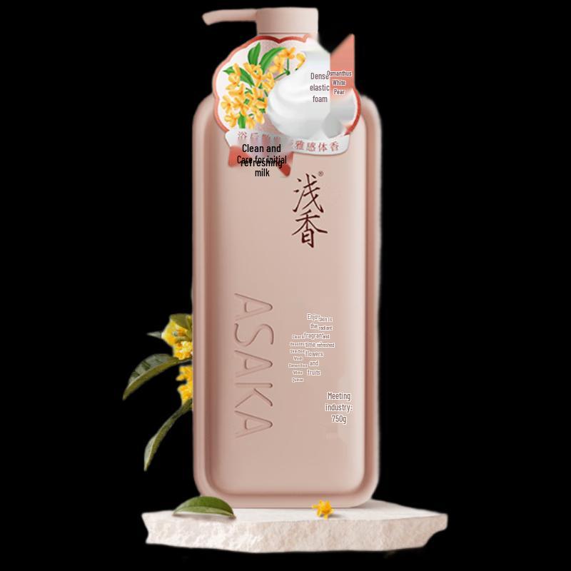 ASAKA Osmanthus & White Pear Long-Lasting Body Wash