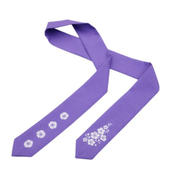 LEESLE Mugung Danggi Hair Accessory, Purple, 110cm