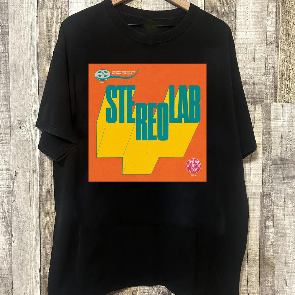 HOT Stereolab Black Cotton Shirt Full size S5XL Unisex T219 Unisex T-Shirt XXXXL