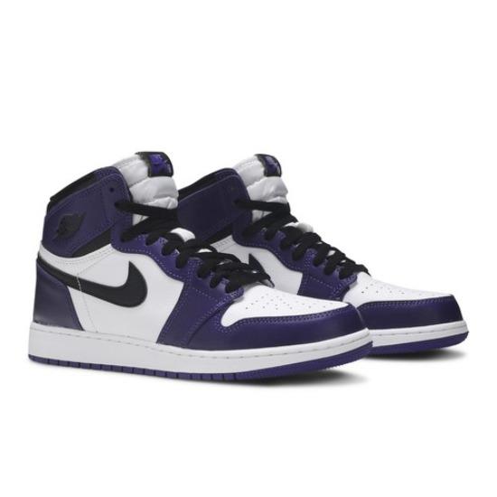 Air Jordan 1 Retro High OG GS Court Purple 2.0 575441-500